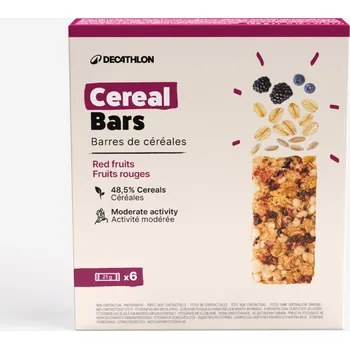 DECATHLON Cereální tyčinka lesní plody 6 ks