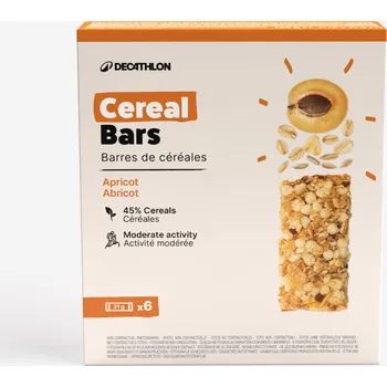 DECATHLON Cereální tyčinky meruňkové 6 ks