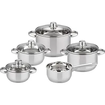 Sada nádobí Galactica Sada hrnců 5 ks, nerezové ELO BASIC 22005 Indukce