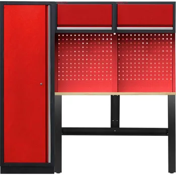 Dílna Sestava PROFI RED dílenského nábytku 1960 x 495 x 2000 mm - RTGS1300NC
