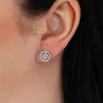 Náušnice Ocelové náušnice č. 1229