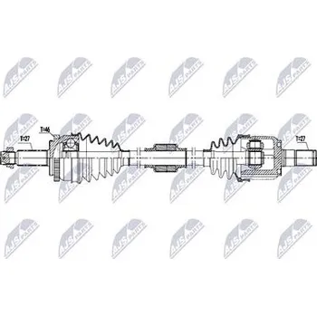 Hnací hřídel - poloosa NTY NPW-HY-664