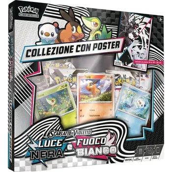 Hračka Kolekce plakátů Pokémon TCG: Unova (tři fóliové promo karty a čtyři boostery)