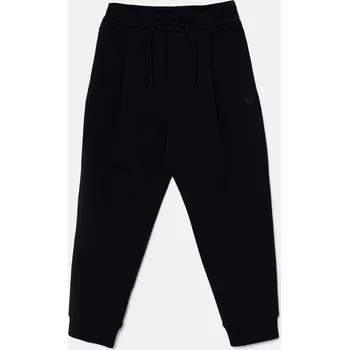 Chlapecké kalhoty Dětské tepláky Emporio Armani 6D4PJF.1JHSZ námořnická modř 59X, vel. 164