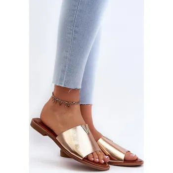 Dámské pantofle Pantofle model 196341 Step in style žlutý 40