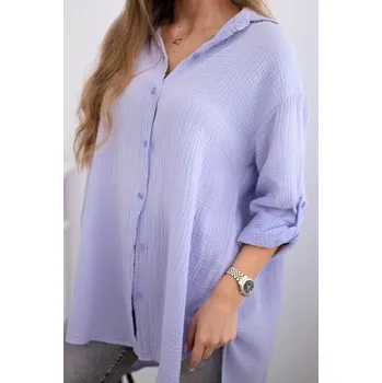 Dámská košile Bavlněná mušelínová košile UNI