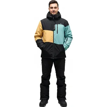 Pánská lyžařská bunda AUTHORITY-SJ-RANDAL 3 olive Zelená L