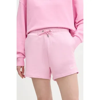 Dámské kraťasy Bavlněné šortky Guess Jeans W5GD0O.K68I4 růžová 30X, vel. XS