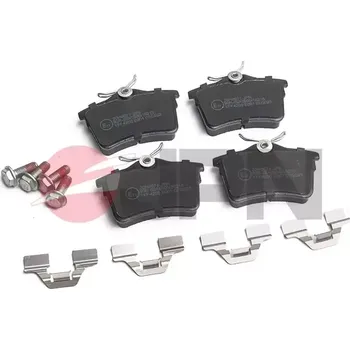 Brzdový systém JPN Sada brzdových destiček JPN 20H9071-JPN