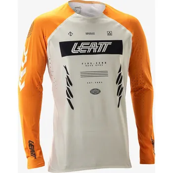 cyklistický dres MTB mikina Leatt MTB 5.0 Gravity Jersey - race yellow