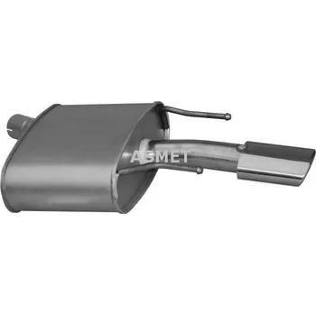 Tlumič výfuku Zadní tlumič výfuku ASMET 05.215
