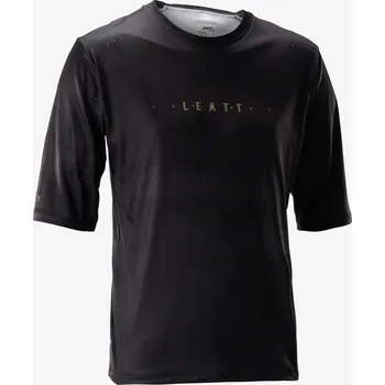cyklistický dres Cyklistické triko Leatt MTB Gravity 4.0 - black