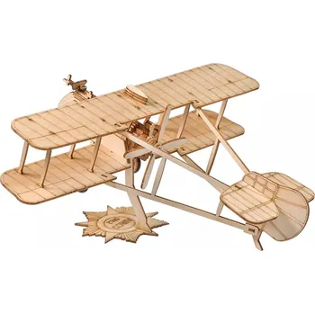 RC model letadla DW Hobby 1:45 Mini Airco DH.2 - dřevěný model