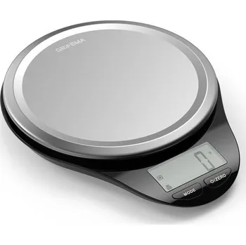 Průmyslová váha GRIFEMA GA2007 Digitální kuchyňská váha 5 kg / 1 g Přesnost s ml režimem (voda/mléko) - Digitální