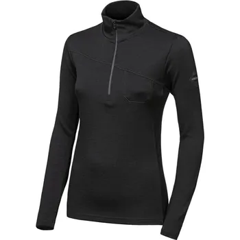 Dámská funkční mikina Sensor Merino Extreme Up zip Velikost: M / Barva: černá