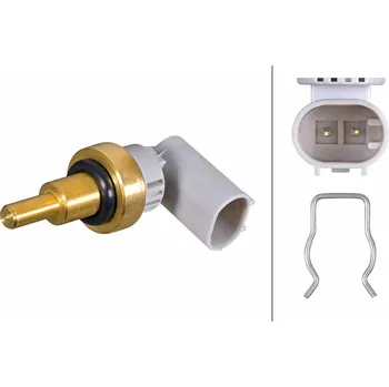 Chladič motoru Snímač teploty chladiva HELLA 6PT 358 385-451