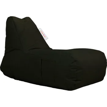 Sedací pytel Zahradní sedací vak COMFORT 65/75 cm/ 105/75 cm černý