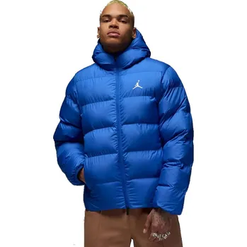 Dívčí oblečení Pánská bunda NIKE-JORDAN BRKLN PUFFER JKT-480 GAME ROYAL Modrá S
