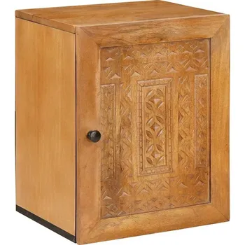 Koupelnový nábytek vidaXL Koupelnová skříň Světle hnědá 38 x 33 x 48 cm kompozitní dřevo [4018100]