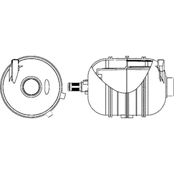 Chladič motoru Vyrovnávací nádoba, chladivo MAHLE CRT 10 000S