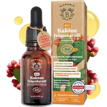 Péče o rty BIONOBLE Organický za studena lisovaný olej z opuncií - 100% čistý, přírodní - proti stárnutí,