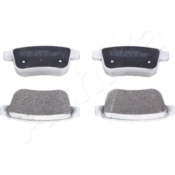 Brzdová destička Sada brzdových destiček, kotoučová brzda ASHIKA 51-00-0508