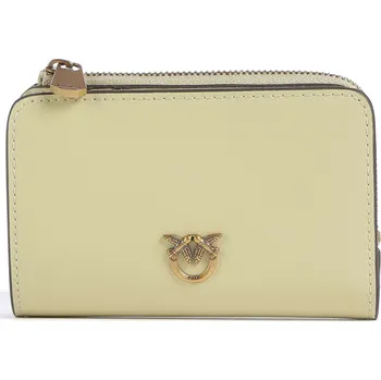Pinko Peněženka 8cm, L, vanilkově žlutá, kůže, 50547647