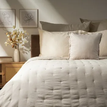 Přehoz na lůžko Přehoz na postel QUILLY béžový 715662