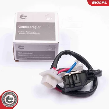 Ventilátor topení a klimatizace Odpor, vnitřní tlakový ventilátor ESEN SKV 95SKV074