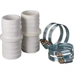 Gre AR509 - Sada pro připojení hadice: 2 hadicové spojky a 4 svorky o průměru 38 mm.