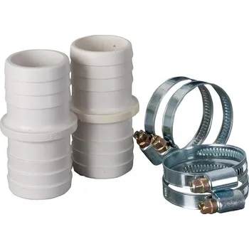 Gre AR509 - Sada pro připojení hadice: 2 hadicové spojky a 4 svorky o průměru 38 mm.