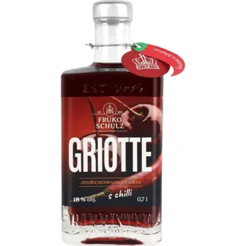 Likér Fruko-Schulz Griotte s chilli 18 % 0,7 l