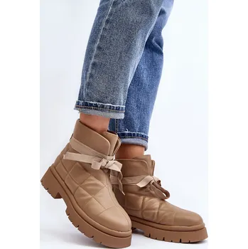 Dámská zimní obuv Boty model 191188 béžový 37