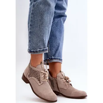 Dámská zimní obuv Boty model 191866 béžový 38