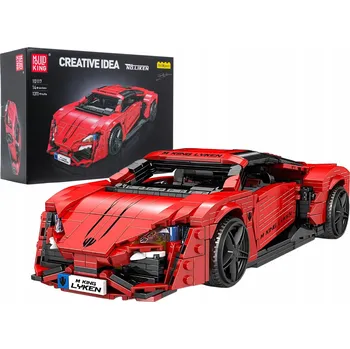 ostatní stavebnice Stavebnice Stavebnice Auto Sportovní Vůz 1311 dílů Otevírací Dveře