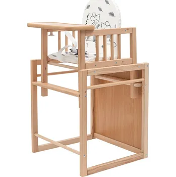 Jídelní židlička New Baby Dětská dřevěná jídelní židlička Jerry