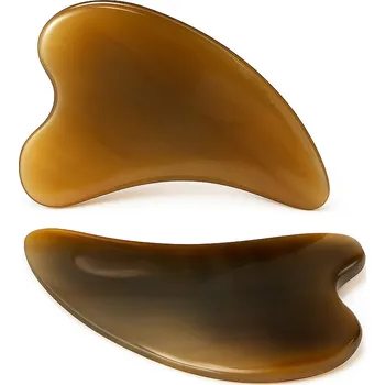 Masážní kámen ❤️ MycoMedica Gua Sha z pravého buvolího rohu | AKCE:  ✅ od 2 ks  - 7 % až - 13 % SLEVA ❤️ 95 mm x 6 mm ❤️ MycoMedica® - KVALITNÍ Přírodní doplňky stravy, sirupy, tinktury, potraviny, veterinární přípravky, kosmetika MycoMedica ❤️ VEMsiHO.cz - CHRÁNĚNÁ DÍ