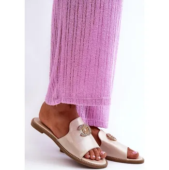 Dámské pantofle Pantofle model 198142 Step in style žlutý 37