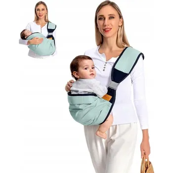 NOSÍTKO PRO PRO MIMINKA ZELENÉ, NASTAVITELNÁ VÝŠKA, BEZPEČNÉ A POHODLNÉ