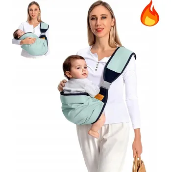 NOSÍTKO PRO DĚTI ZELENÉ RYCHLÁ MONTÁŽ IDEÁLNÍ NA KEMPINK A NÁKUPY