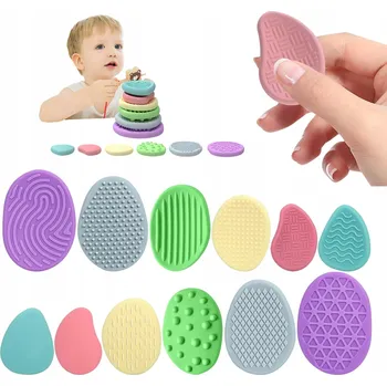 Hračka pro nejmenší SENZORICKÉ ANTISTRESOVÉ KAMENY MAČKACÍ HRAČKA HRAČKA RELAXAČNÍ ANTISTRESOVÁ