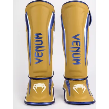 Chránič holeně pro bojový sport Chrániče holení a nártů Venum ELITE - Camel Velikost: M