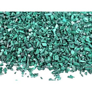 Drahý kámen Magieprirody.cz Tromlovaný kámen Malachit XXS velikost 4 - 8 mm #724 Maroko Množství: 100g