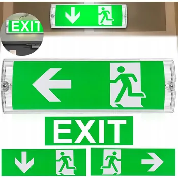 Nouzové osvětlení NOUZOVÉ SVÍTIDLO ÚNIKOVÁ CESTA, PODSVÍCENÁ TABULKA NOUZOVÝ VÝCHOD