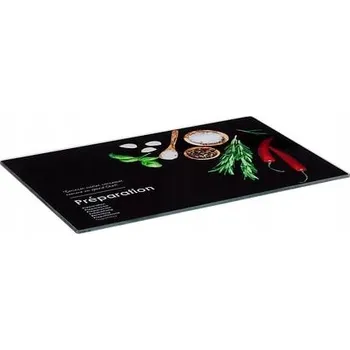 Kuchyňské prkénko Kuchyňská skleněná deska Prkénko z tvrzeného skla vzor 30 x 20 cm