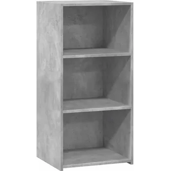 Komoda Skříňka komoda šedá betonová 45 x 41 x 93 cm, materiál dřevotříska