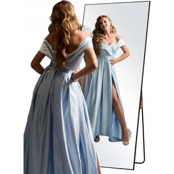 Zrcadlo Zrcadlo Vevor stojací obdélníkové, kovový rám, 785 x 1800 mm