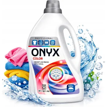 Prací gel Tekutý prací prostředek na barevné prádlo Onyx 2 l
