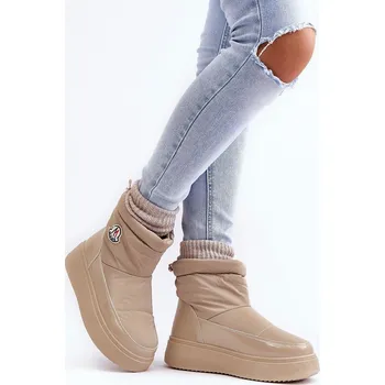 Dámská zimní obuv Sněhule model 190513 béžový 38