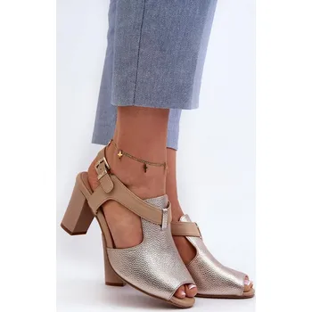 Dámské pantofle Pantofle model 196231 Step in style žlutý 36